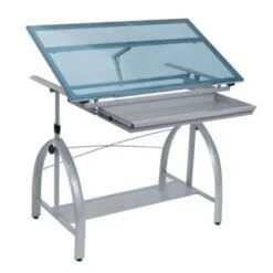 Studio Designs Avanta Glass Top Silver Drafting Table With Storage - Silver - Painted 15 Studio Designs Avanta Glass Top Silver Drafting Table With Storage - Silver - Painted -Felloweis Store 8244d71d f206 41ae ade8 8c7c61fb8453