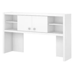 Echo 60W Hutch From Office By Kathy Ireland - Pure White/Modern Gray 24 Echo 60W Hutch From Office By Kathy Ireland - Pure White/Modern Gray -Felloweis Store 82ec2c91 88ad 4190 855a d9ff597b6aaa
