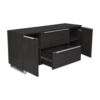 Rye Studio Tivoli Credenza With 2 Filing Drawers And 2 Doors - White 5 Rye Studio Tivoli Credenza With 2 Filing Drawers And 2 Doors - White - Image 5