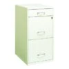 Space Solutions 18" Deep 3 -drawer Organizer File Cabinet, Off-White - Off-White