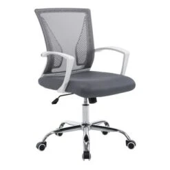 Poly And Bark Chartwell Office Chair - Grey