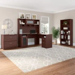 Cabot 2 Drawer Lateral File Cabinet By Bush Furniture - Ash Gray -Felloweis Store 896c9182 966e 4b9a 8f9e ceb99b1b45e1