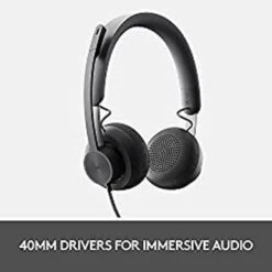 Logitech Zone 750 Wired On-Ear Headset With Advanced Noise-canceling Microphone, Simple USB-C And Included USB-A Adapter, Plug-and-Play Compatibility For All Devices 9 Logitech Zone 750 Wired On-Ear Headset With Advanced Noise-canceling Microphone, Simple USB-C And Included USB-A Adapter, Plug-and-Play Compatibility For All Devices -Felloweis Store 898511b9 b6c4 458d a65e 19af50c64b84