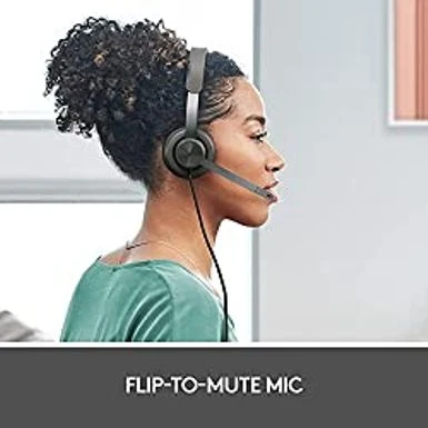 Logitech Zone 750 Wired On-Ear Headset With Advanced Noise-canceling Microphone, Simple USB-C And Included USB-A Adapter, Plug-and-Play Compatibility For All Devices 5 Logitech Zone 750 Wired On-Ear Headset With Advanced Noise-canceling Microphone, Simple USB-C And Included USB-A Adapter, Plug-and-Play Compatibility For All Devices - Image 5