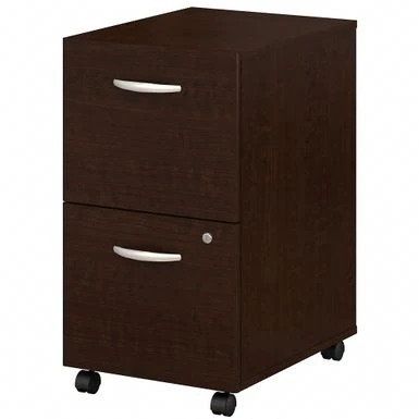 Series C 2 Drawer Mobile File Cabinet By Bush Business Furniture - Mocha Cherry 2 Series C 2 Drawer Mobile File Cabinet By Bush Business Furniture - Mocha Cherry - Image 2