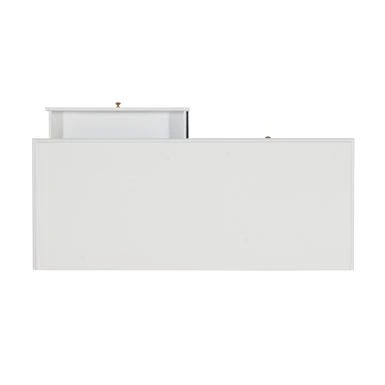 Aleta Campaignn Two Drawer Desk White 9 Aleta Campaignn Two Drawer Desk White - Image 9