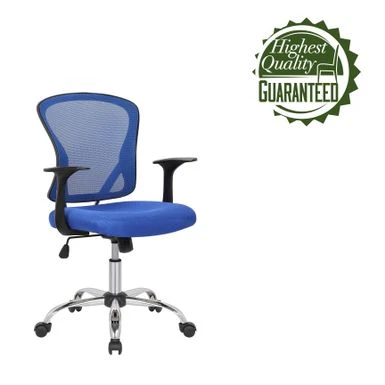Porthos Home Cyrus Swivel Office Chair, Mesh Back, Adjustable Height - Blue 19 Porthos Home Cyrus Swivel Office Chair, Mesh Back, Adjustable Height - Blue - Image 19