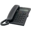 Panasonic Integrated Corded Black Telephone