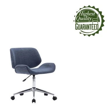 Porthos Home Orli Office Chair, PU Or Fabric Upholstery, Contoured Back/Seat - Black - PU 13 Porthos Home Orli Office Chair, PU Or Fabric Upholstery, Contoured Back/Seat - Black - PU - Image 13