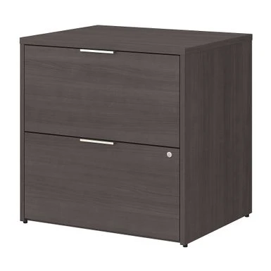 Jamestown Lateral File Cabinet By Bush Business Furniture - Assembled - Grey 9 Jamestown Lateral File Cabinet By Bush Business Furniture - Assembled - Grey - Image 9