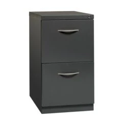 Arch Pull Mobile Pedestal File Storage Cabinet, 23" Deep File File - Grey