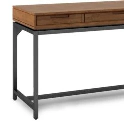WYNDENHALL Devlin SOLID HARDWOOD Industrial 60 Inch Wide Desk - Walnut Brown 37 WYNDENHALL Devlin SOLID HARDWOOD Industrial 60 Inch Wide Desk - Walnut Brown -Felloweis Store 90ca24e4 cb49 4a9b aa5b ab70c296b682