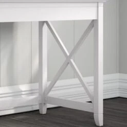 Key West 60W L Desk With 2 Drawer File Cabinet By Bush Furniture - Shiplap Gray/Pure White -Felloweis Store 91ab956f 8958 46a7 95a3 3cc2d0b36555