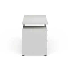 Coaster Furniture Brennan White 3-drawer Office Desk - White -Felloweis Store 91dd9088 32ae 4769 9daa 63f366ff85be