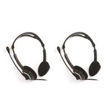 IMicro IM320 USB Headset With Microphone, 2-Pack 1 IMicro IM320 USB Headset With Microphone, 2-Pack