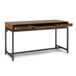 WYNDENHALL Devlin SOLID HARDWOOD Industrial 60 Inch Wide Desk - Walnut Brown 32 WYNDENHALL Devlin SOLID HARDWOOD Industrial 60 Inch Wide Desk - Walnut Brown -Felloweis Store 956251b7 dd8b 4196 8ba8 f823f38f7191
