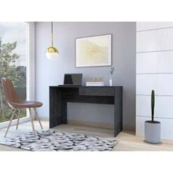 Acre Computer Desk With Drawer - Light Grey -Felloweis Store 95c7fd5c 98e0 4cf8 bea9 46868bdf9d40