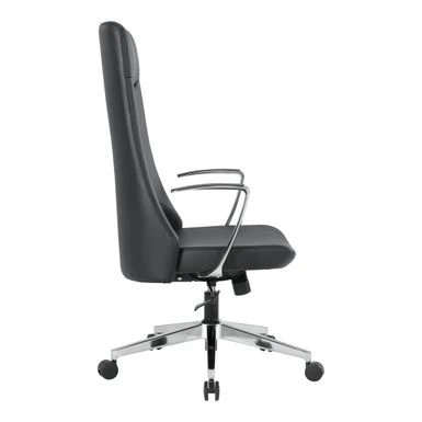 High Back Office Chair With Antimicrobial Fabric - Black 14 High Back Office Chair With Antimicrobial Fabric - Black - Image 14