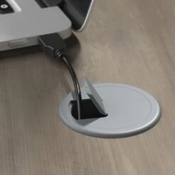 Homestead 48W Writing Desk By Bush Furniture - Driftwood Gray -Felloweis Store 974c5f75 09b0 4afd 99dd 179e7dc57c89