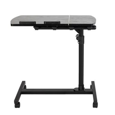 Porch & Den Shadygrove 2-tone Four-Wheel Lifting Computer Desk - Black 2 Porch & Den Shadygrove 2-tone Four-Wheel Lifting Computer Desk - Black - Image 2