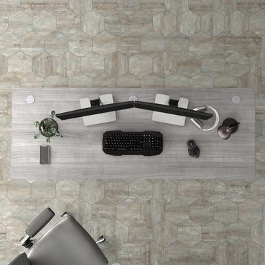 Studio A 72W Computer Desk By Bush Business Furniture - White 8 Studio A 72W Computer Desk By Bush Business Furniture - White - Image 8