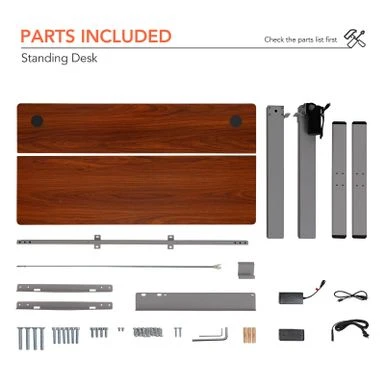 FlexiSpot 48"x24" Whole Piece Desktop Home Office Standing Desk Height Adjustabel Desk Computer Desk - Maple 13 FlexiSpot 48"x24" Whole Piece Desktop Home Office Standing Desk Height Adjustabel Desk Computer Desk - Maple - Image 13