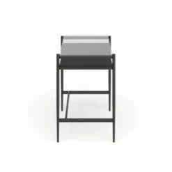 Eaton Desk - Brass 36" With Faux Marble Shelf -Felloweis Store 993d9dd7 f02f 477a 8ca3 94e2302271b9