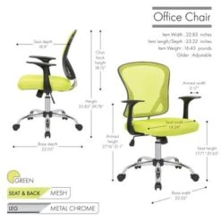 Porthos Home Cyrus Swivel Office Chair, Mesh Back, Adjustable Height - White 31 Porthos Home Cyrus Swivel Office Chair, Mesh Back, Adjustable Height - White -Felloweis Store 9aad1d4c ecc2 4812 bae6 23b61502b995
