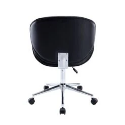 Porthos Home Rudi Office Chair, PU Or Fabric Or Velvet Upholstery, Chrome Legs - Green Velvet -Felloweis Store 9acc41cc 19a7 43aa 9e41 038e496190a6