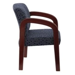 Cherry Finish Wood Visitor Chair - Cocoa -Felloweis Store 9b7a3dea 19d7 48d2 8685 d5a096998c5c