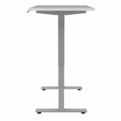Somerset 60W Electric Height Adjustable Desk By Bush Furniture - Mocha Cherry/Cool Gray Metallic -Felloweis Store 9bb8dc57 cd89 427d a85d dfa77195d927