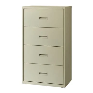 HL1000 Series 30-inch Wide 4-drawer Commercial Lateral File Cabinet - Black 7 HL1000 Series 30-inch Wide 4-drawer Commercial Lateral File Cabinet - Black - Image 7