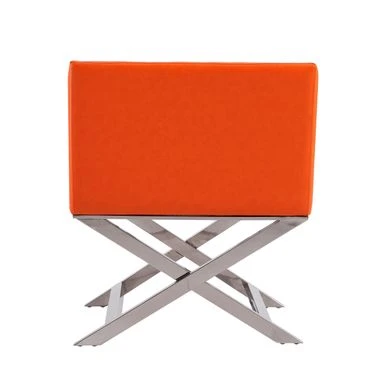 Hollywood Lounge Accent Chair - Orange 3 Hollywood Lounge Accent Chair - Orange - Image 3