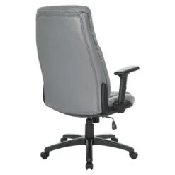 Executive Bonded Leather Office Chair - Black -Felloweis Store a1dcaff8 0bbc 4b63 89a8 1d9df8087656