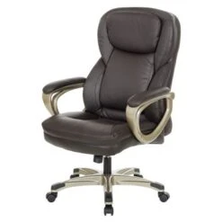 Bonded Leather Executive Office Chair - Espresso -Felloweis Store a3f03910 3b1a 40ee b033 baea3b79b5ea
