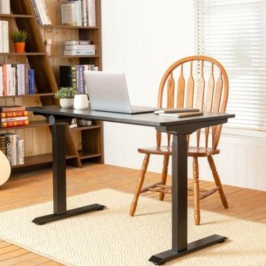 FLEXISPOT 48"x24" 5-Min Install Home Office Height Adjustable Standing Desk Memory Controller Sit Stand Desk Computer Desk - Black 1 FLEXISPOT 48"x24" 5-Min Install Home Office Height Adjustable Standing Desk Memory Controller Sit Stand Desk Computer Desk - Black