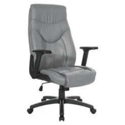 Executive Bonded Leather Office Chair - Black -Felloweis Store a584fcba fb5a 4477 8ca2 c7e8048cf0ee