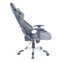 Somette Computer Chair With Recliner - Grey/Black -Felloweis Store a83d35a3 d4b4 4ce5 b2cf ac616f4c1223