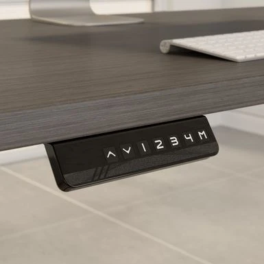 Move 60 Series By 72W Height Adjustable Standing Desk With Storage - Mocha Cherry 9 Move 60 Series By 72W Height Adjustable Standing Desk With Storage - Mocha Cherry - Image 9