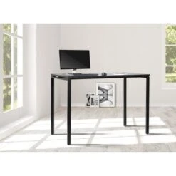 60" Wide Writing Desk In Black Or White - White 30 60" Wide Writing Desk In Black Or White - White -Felloweis Store a9d234a2 c5d5 4bd5 9119 dac83fff6674