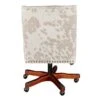 Delafield Office Chair Light Cow Print