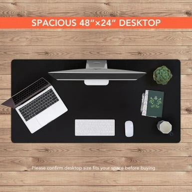 FLEXISPOT 48"x24" 5-Min Install Home Office Height Adjustable Standing Desk Memory Controller Sit Stand Desk Computer Desk - Black 10 FLEXISPOT 48"x24" 5-Min Install Home Office Height Adjustable Standing Desk Memory Controller Sit Stand Desk Computer Desk - Black - Image 10