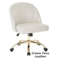 Layton Mid-Back Office Chair With Gold Base - Black Velvet -Felloweis Store af8b84fb e38c 4386 a0fa bc4e2642b9eb