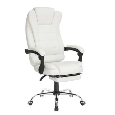 Porthos Home Jett Executive Office Chair, Reclining Backrest, Retractable Footrest - Brown 20 Porthos Home Jett Executive Office Chair, Reclining Backrest, Retractable Footrest - Brown - Image 20