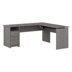 72W 3-position L-shaped Sit To Stand Desk By Bush Furniture - Modern Gray 33 72W 3-position L-shaped Sit To Stand Desk By Bush Furniture - Modern Gray -Felloweis Store b1810685 f4ce 45d3 bb11 38d8c7405b23