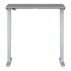 Move 40 Series 48W X 24D Adjustable Desk By Bush Business Furniture - Modern Hickory -Felloweis Store b59fe110 2d99 442b a927 1d36fe812493