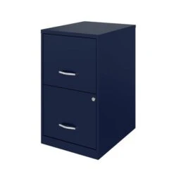 Space Solutions 18in. 2 Drawer Metal File Cabinet, Navy - Blue - Letter 7 Space Solutions 18in. 2 Drawer Metal File Cabinet, Navy - Blue - Letter -Felloweis Store b622c5d4 b143 4cd8 9584 e76ffb9ae4f2