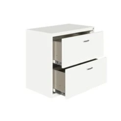 Space Solutions 2 Drawer 30in Arc Pull Lateral File Cabinet White - White -Felloweis Store b6ef17b0 d8e4 46f3 803b acdfe3711ea9