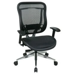 Office Star Products Space 818A Series Executive Chair - 818A Series Exec High Mesh Back, Seat