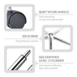 Porthos Home Rudi Office Chair, PU Or Fabric Or Velvet Upholstery, Chrome Legs - Dark Grey Velvet -Felloweis Store b86bc855 cbe5 459b b263 2886b5827fe0